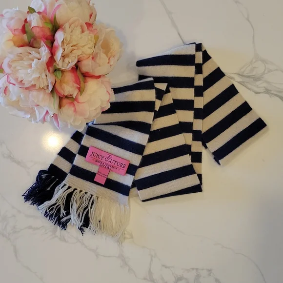 Juicy Couture | Accessories | Juicy Couture Cashmere Stripe  display picture 1